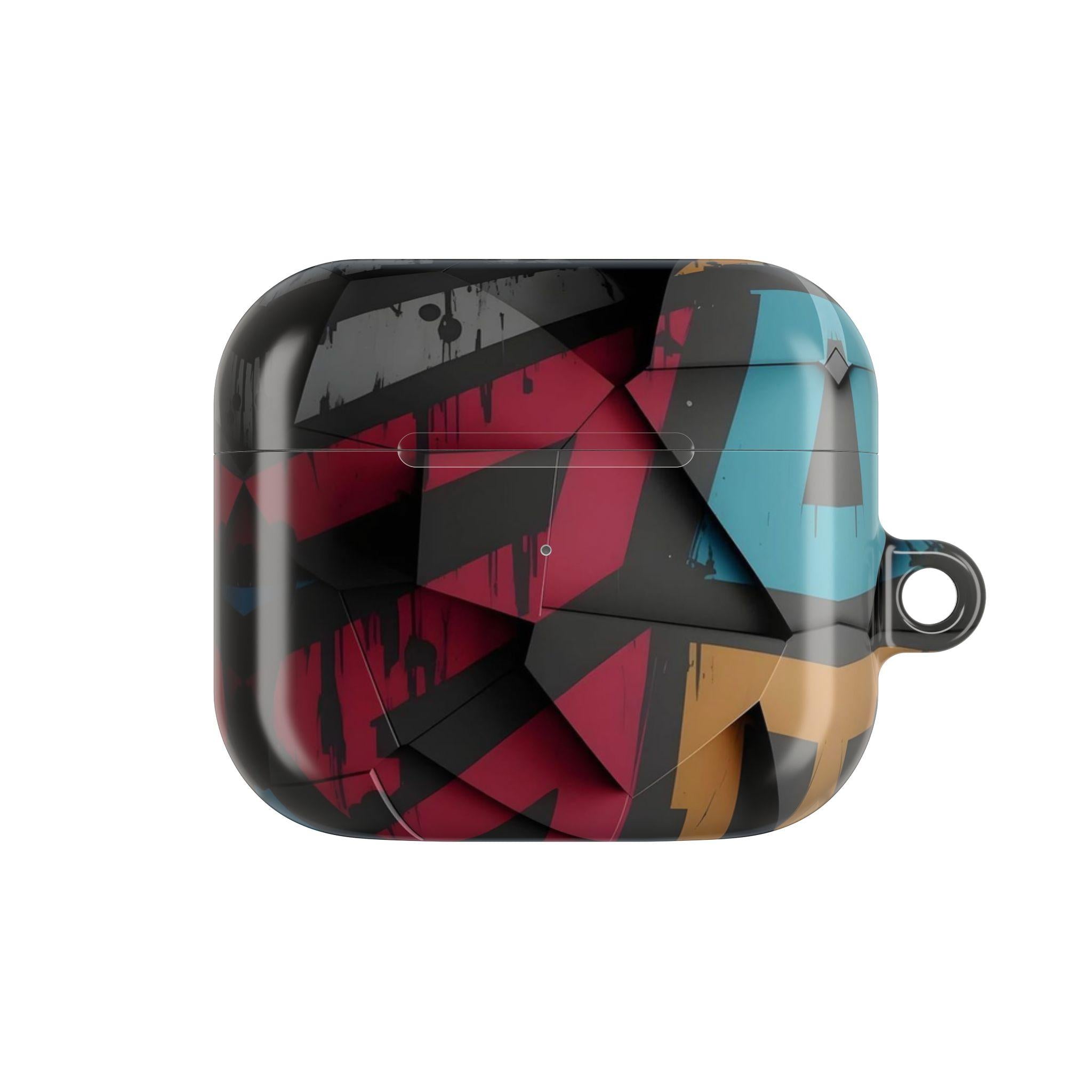 Geometric Abstract Graffiti Art AirPods Case, Aesthetic AirPods Pro Case, Style Cover, Gift for Everyone, For AirPods Pro 1 2 3 , Airpod 1 2 3 4