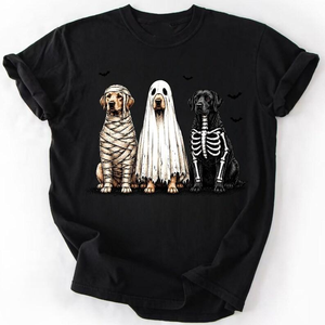Funny Halloween Dog Tshirt, Fall Festive Shirt for Dog Lover, Sarcastic Dog Tee, Spooky Dogs Shirt , Cute Fall Dogs Top
