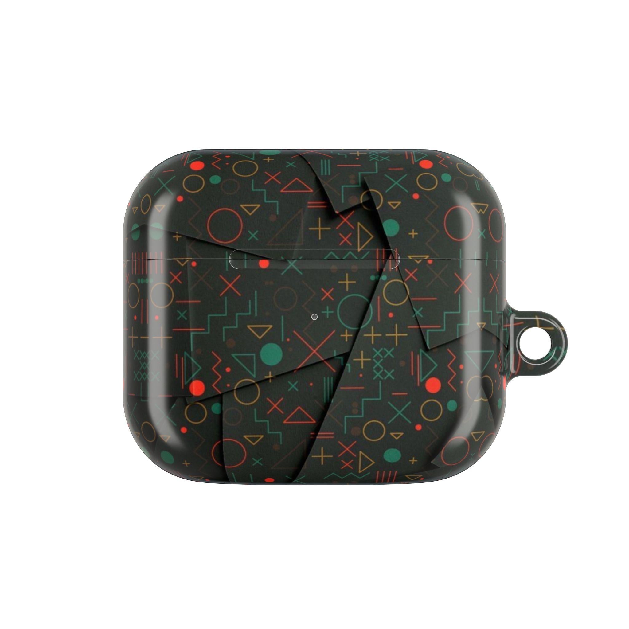 Geometric Abstract Graffiti Art AirPods Case, Aesthetic AirPods Pro Case, Style Cover, Gift for Everyone, For AirPods Pro 1 2 3 , Airpod 1 2 3 4