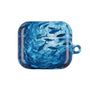 Abstract Deep Sea Blue Style AirPods Case, Aesthetic AirPods Pro Case, Style Cover, Funny & Cute Gift For AirPods Pro 1 2 3 , Airpod 1 2 3 4