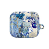 Abstract Deep Sea Blue Style AirPods Case, Aesthetic AirPods Pro Case, Style Cover, Funny & Cute Gift For AirPods Pro 1 2 3 , Airpod 1 2 3 4