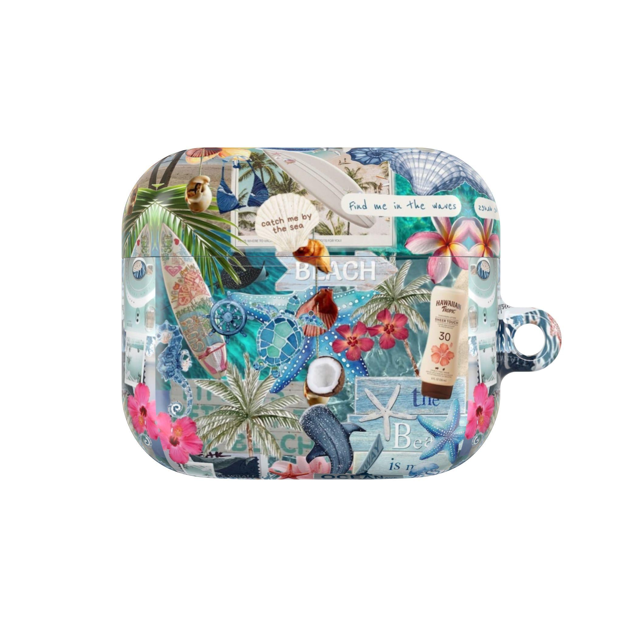 Abstract Deep Sea Blue Style AirPods Case, Aesthetic AirPods Pro Case, Style Cover, Funny & Cute Gift For AirPods Pro 1 2 3 , Airpod 1 2 3 4