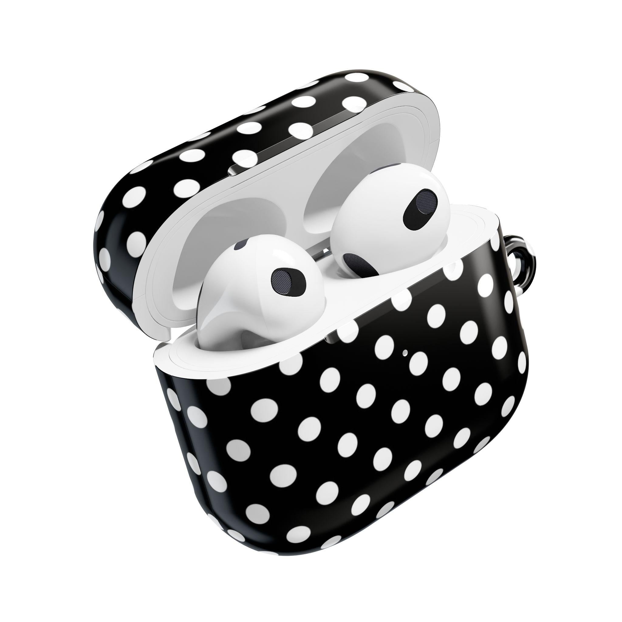 Polka Dots Style AirPods Case, Aesthetic AirPods Pro Case, Style Cover, Funny & Cute Gift For AirPods Pro 1 2 3 , Airpod 1 2 3 4