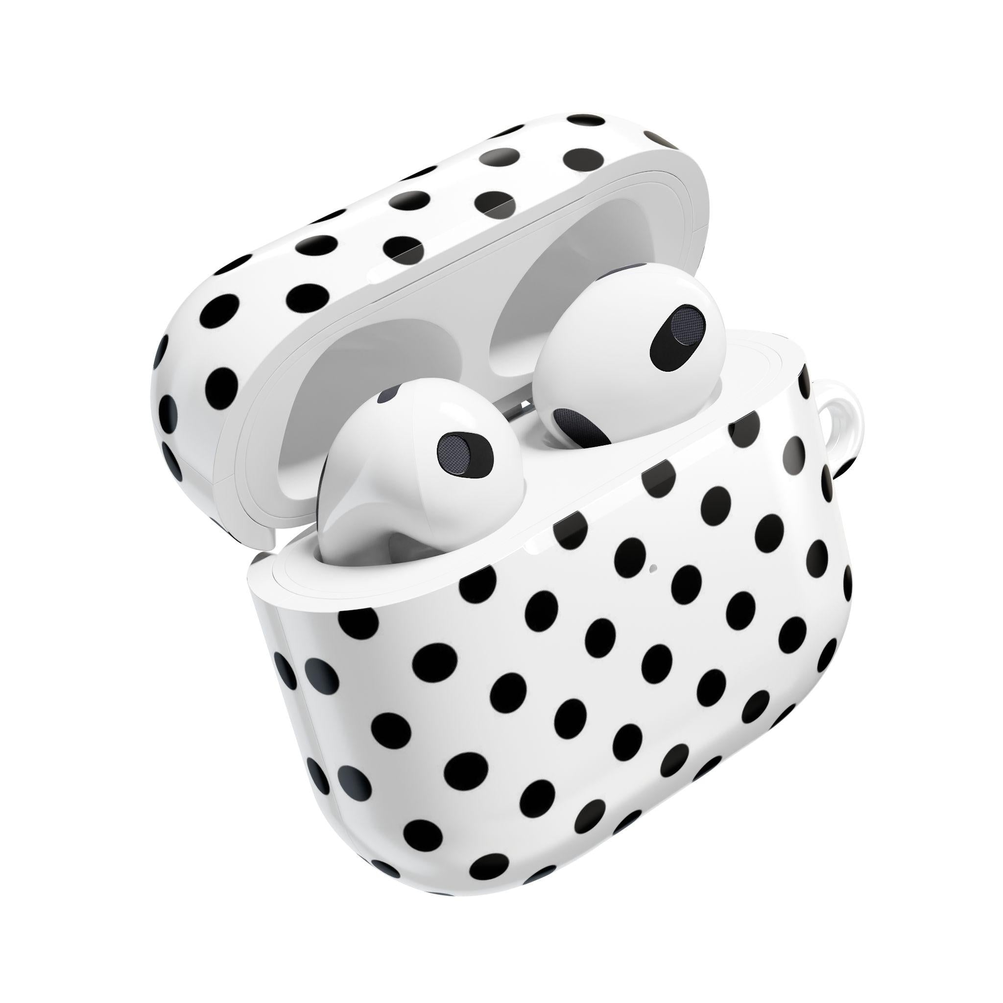Polka Dots Style AirPods Case, Aesthetic AirPods Pro Case, Style Cover, Funny & Cute Gift For AirPods Pro 1 2 3 , Airpod 1 2 3 4