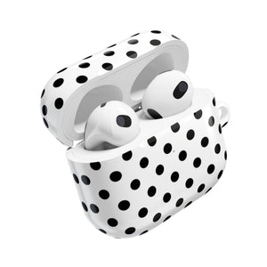 Polka Dots Style AirPods Case, Aesthetic AirPods Pro Case, Style Cover, Funny & Cute Gift For AirPods Pro 1 2 3 , Airpod 1 2 3 4