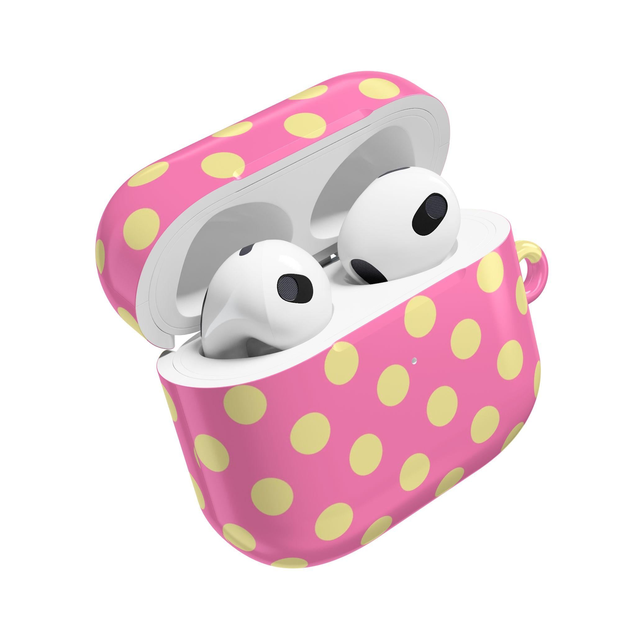 Polka Dots Style AirPods Case, Aesthetic AirPods Pro Case, Style Cover, Funny & Cute Gift For AirPods Pro 1 2 3 , Airpod 1 2 3 4