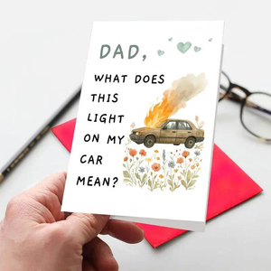 Dad Birthday Card, Funny Happy Birthday Greeting Card, Ideal Gift for Birthday Any Occasion, Ideal Gift for Friend, Brother, Dad, Uncle, Nephew