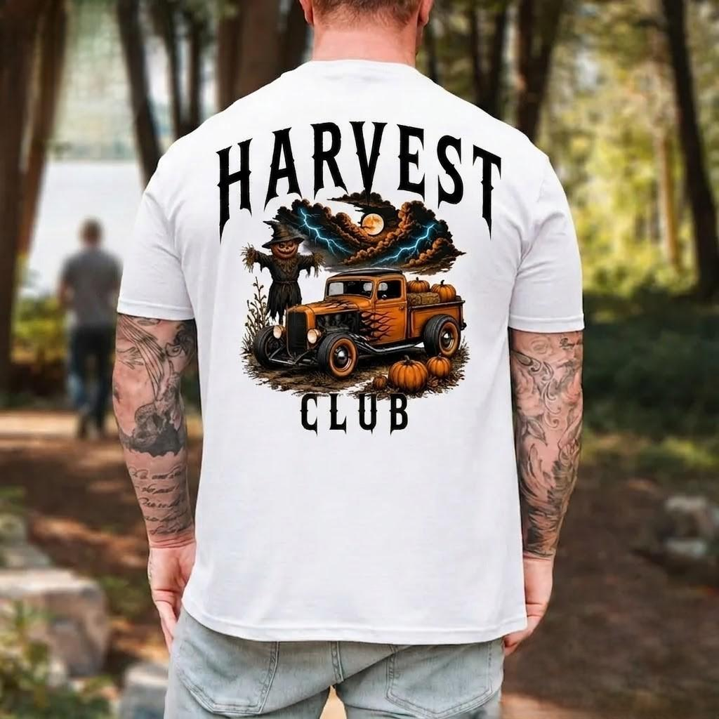 Pumpkin Patch Shirt for Men, Halloween Shirt, Vintage Truck Shirt, Hot Rod Fall Tee, Fall Festival Shirt, Husband Gift